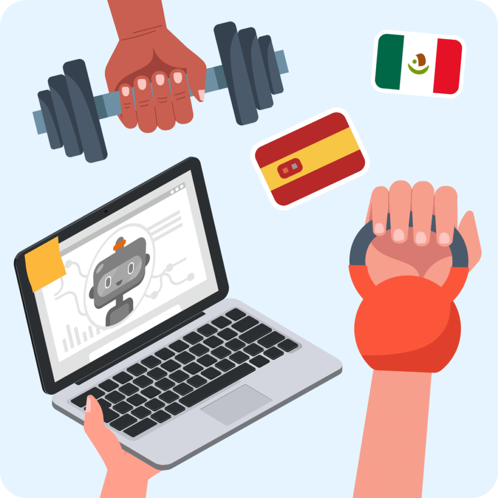 Spanish writing challenges and dictations