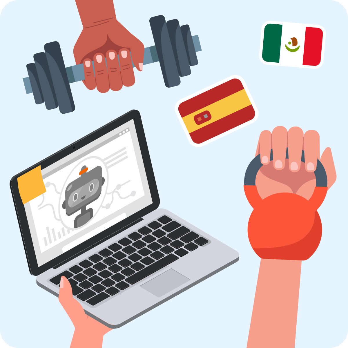 Spanish writing challenges and dictations